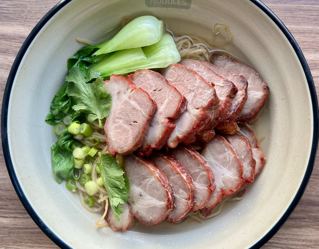 Char Siu Noodle Soup (叉烧汤面)